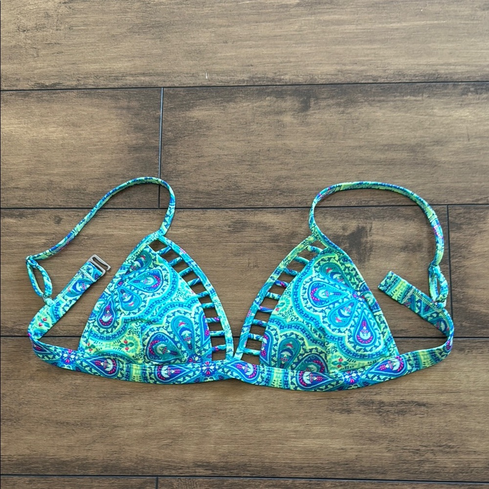 Hollister Floral Triangle Bikini